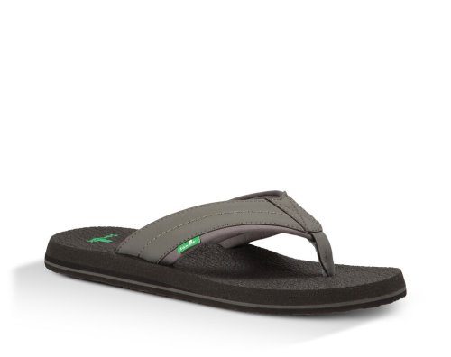 Tong Sanuk Beer Cozy 2 Homme - Grise Foncé SPOMYL529